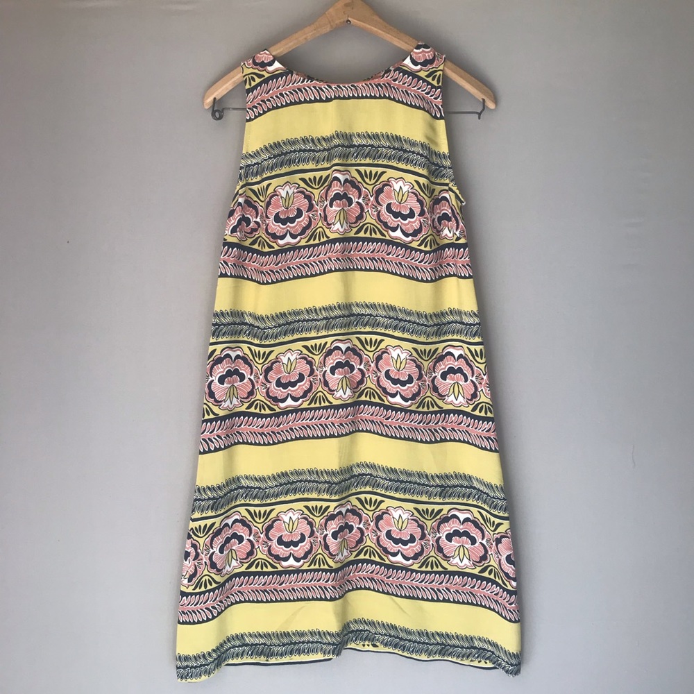LOFT Spring Floral A Line Lightweight Dress Small